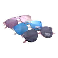 New Fashion Design Mirror Polarized Lens Shield Sunglasses